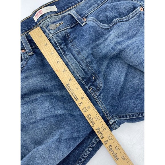 Vintage Levi Strauss Signature Relaxed Fit 5 Pocket Denim Jeans Straight 34X32 - Picture 13 of 15